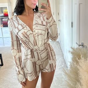 Silk Romper